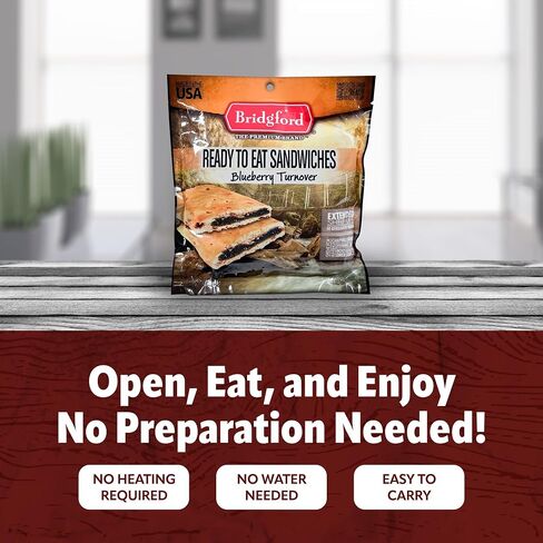 Apple Turnover MRE - Breakfast Snack Survival Food Ready to Eat Meals - 3 Pack in Saudi Arabia