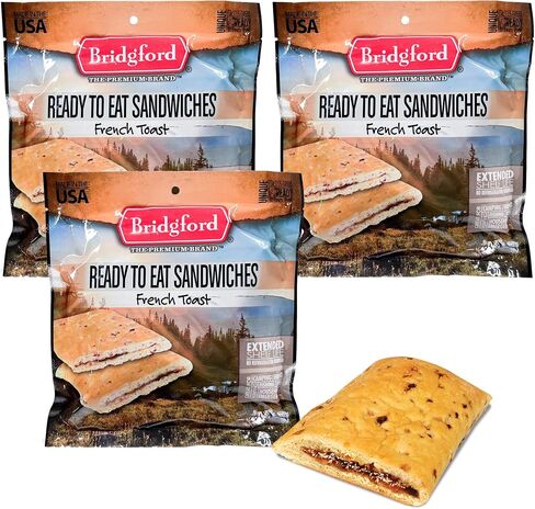 Apple Turnover MRE - Breakfast Snack Survival Food Ready to Eat Meals - 3 Pack in Saudi Arabia