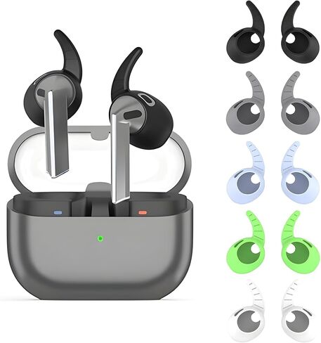Ear Hooks Covers for Samsung Galaxy Buds 3 Pro, 5 Pairs Sport Ear Tips Covers Silicone Anti-Slip Wingtip Galaxy Buds 3 Pro Earbuds Accessories [Not Fit in The Charging Case] (5 Color Mix) in Saudi Arabia