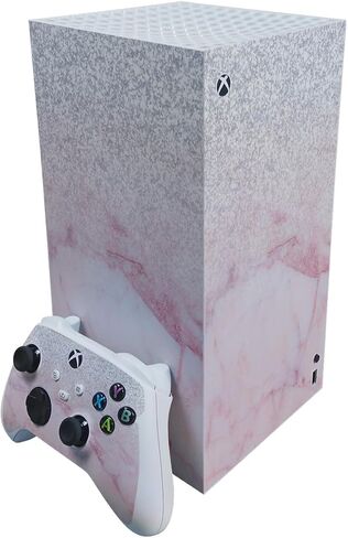 Carbon Fiber Gaming Skin Compatible with Microsoft Xbox Series X Digital Edition Bundle - Blue Modern Camo - Premium 3M Vinyl Protective Wrap Decal Cover | Crafted in The USA by MightySkins in Saudi Arabia