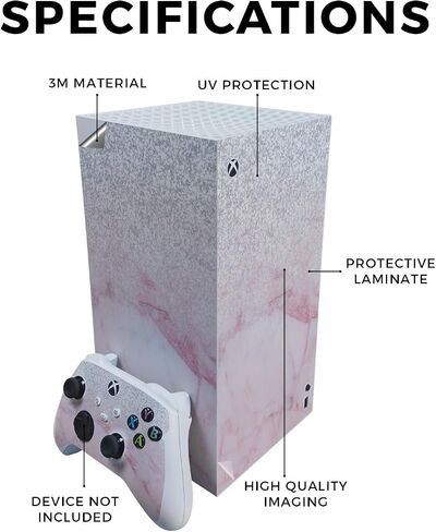Carbon Fiber Gaming Skin Compatible with Microsoft Xbox Series X Digital Edition Bundle - Blue Modern Camo - Premium 3M Vinyl Protective Wrap Decal Cover | Crafted in The USA by MightySkins in Saudi Arabia