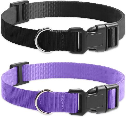Dog Training Collar, 3300Ft Range Anti Bark Collar, Security Lock & Flashlight, Rechargeable & Reflective Barking Collar, IPX7 Waterproof e Collar for 5-120lbs Small Medium Large Dogs (2 Pack) in Saudi Arabia