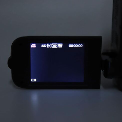 Ejoyous Video Camera Camcorder, 4K 48MP DV Camera 2.7in TFT Rotatable Screen 16x Digital Zoom Video Camera with USB Cable (Black) in Kuwait