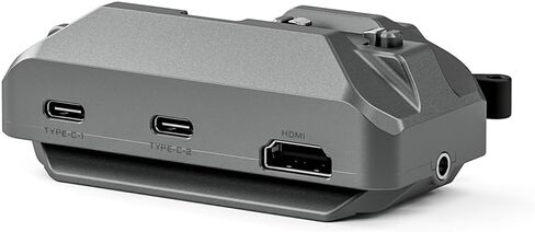 Tilta Khronos Quick Release USB -C Hub (Titanium White) - HDMI Ports | مراقبة الصوت | تأمين جبل ARCA | أداء متعدد السرعة متعددة الاستخدامات لمحرك SSD in Saudi Arabia