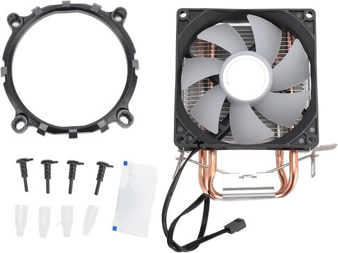 CPU Universal Cooler, for AMD Am2, AM4, and AMD3 S-754 939 940, for Intel LGA 775 1150 1151 1155 1156 1200 1700 1356 1366 (Non Luminous Version) in Saudi Arabia