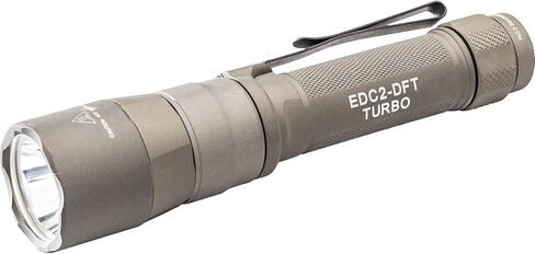 SureFire EDC2-DFT High-Candela Everyday Carry LED Flashlight, Gray in Kuwait
