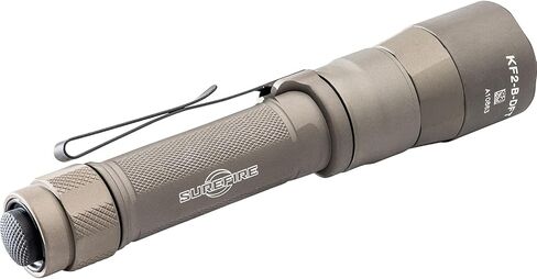 SureFire EDC2-DFT High-Candela Everyday Carry LED Flashlight, Gray in Kuwait