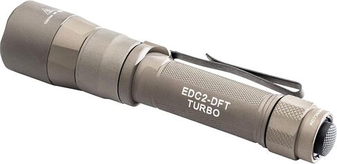 SureFire EDC2-DFT High-Candela Everyday Carry LED Flashlight, Gray in Kuwait