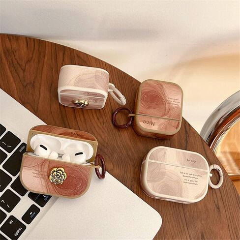 Case Compatible with Airpods Pro Case Cute Cover-for Airpods Pro 2nd/1st Generation Soft TPU Case with Bow Lanyard and Keychain, Shockproof Drop Protection Scratch Resistant,Pink in Saudi Arabia