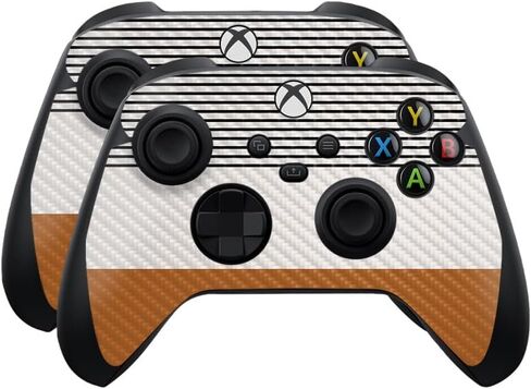 Glossy Glitter Skin Compatible with Microsoft Xbox Series X|S Controller (2 Pack) - Ultra Hippie - Premium 3M Vinyl Protective Wrap Decal Cover - Easy to Apply | Crafted in The USA by MightySkins in Saudi Arabia