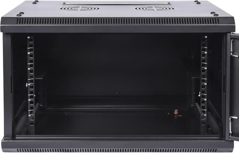 9U Wall Mount Server Cabinet Network Rack Vented Enclosure Locking Door in Saudi Arabia
