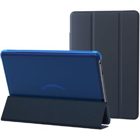 Durable Case for Amazon Fire Hd 10 Tablet (13th Generation,2023 Release),Slim PU Trifold Cover Translucent Hard Back Shell with Auto Wake/Sleep,Compatible with Kindle Fire HD 10 Tablet