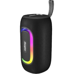 Energizer Portable Bluetooth Speaker with 1200mAh Lithium Ion Battery for Emergency Temporary Charging and Color Ring Light Bar_BTS081