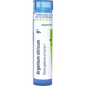 Boiron Argentum Nitricum 9C Md 80 Pellets for Apprehension with Heartburn