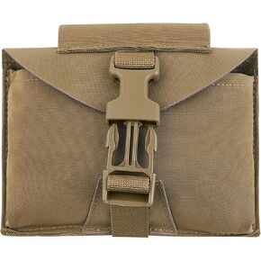 Tactical Molle Pouch Small IFAK Medical Pouches with Top Tourniquet Holder First Aid EDC Bag for Duty Belt and Vest