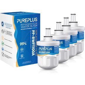 استبدال فلتر المياه PUREPLUS DA29-00003G لهاتف Samsung DA29-00003B، Aqua-Pure Plus DA29-00003F، DA29-00003A، HAFCU1، HDX FMS-1، RSG257AARS، RFG237AARS، RFG297AARS، ثلاجة RS22HDHPNSR، عبوتين in Kuwait