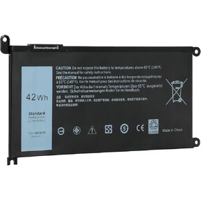 40WH M5Y1K 14.8V Replacement Laptop Battery for Dell Inspiron 14 15 17 5000 3000 Series 5559 5558 3551 3451 3558 i3558 3567 5755 5756 5458 5759 5758 5759 GXVJ3 WKRJ2 VN3N0 991XP P63F P47F P51F P52F