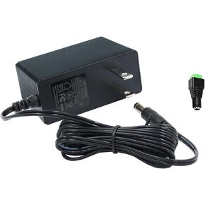 12V 2A 24W Power Supply AC DC Adapter with 5.5 x 2.1mm Plug for Monitor CCTV Monitor BT Speaker Ethernet Switch Router etc, 1 Pack