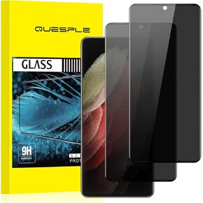 [2 Pack] Green Privacy Screen Protector for iPhone 14/iPhone 13/iPhone 13 Pro 6.1 inch, Cool Green Colorful Anti Spy Full Coverage Tempered Glass with Installation Frame Anti-peeping