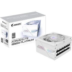 GIGABYTE GP-AE1000PM PG5 - PCIe5.1 Ready - ATX3.1-1000W 80 Plus Platinum Certified - Fully Modular Power Supply