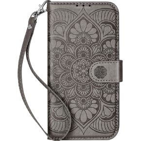 Galaxy S23+ Plus Wallet Case, [RFID Blocking] 3 Card Holder Stand with Credit Card Slot PU Leather Magnetic Protective Flip Cover for Galaxy S23 Plus(Light Purple)
