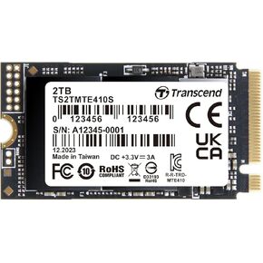 Transcend 512 GB NVMe PCIe Gen3 x4 M.2 2242 SSD Solid State Drive(SSD) TS512GMTE400S