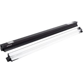 REPTI ZOO 8W Reptile T5 HO UVB Lighting Combo Kit, Light Fixture Reptile Terrarium Hood, with detachable curved reflector and 1pc Desert 10.0 UVB T5 Lamp, ETL certificated in Kuwait