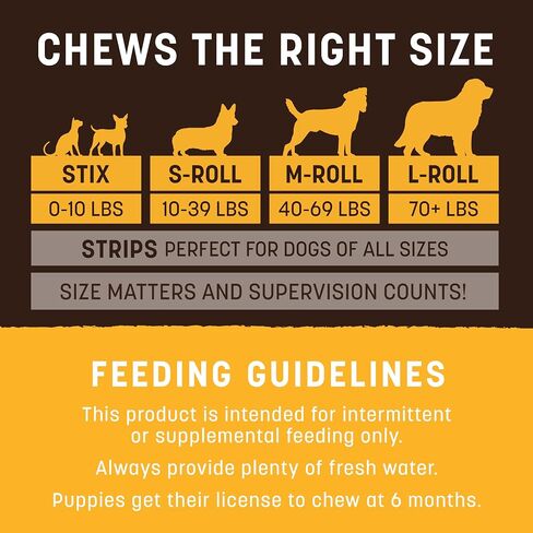 Earth Animal No-Hide Medium Long Lasting Dog Chew Rolls Beef, Chicken and Pork (2 Count Pack of 3) in Saudi Arabia