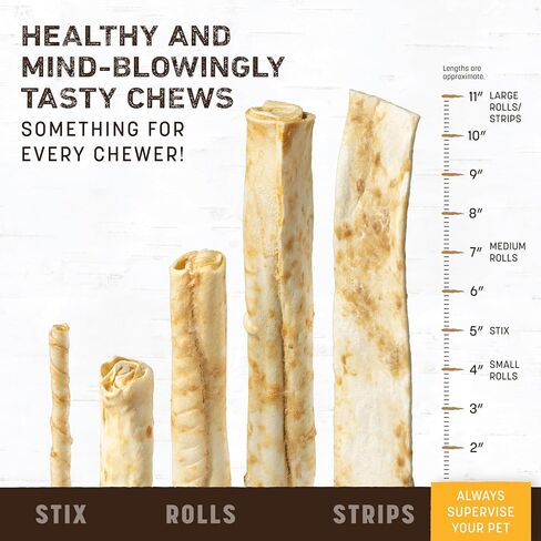 Earth Animal No-Hide Medium Long Lasting Dog Chew Rolls Beef, Chicken and Pork (2 Count Pack of 3) in Saudi Arabia
