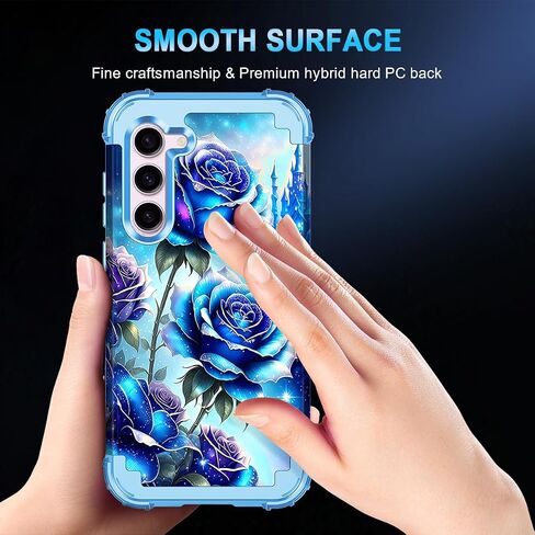 Casetego for Galaxy S25 5G Case,Glow in The Dark Three Layer Heavy Duty Sturdy Shockproof Full Protection Rugged Hard PC+Soft TPU Bumper Case for Samsung Galaxy S25 6.2 inch,Dark Purple in Saudi Arabia