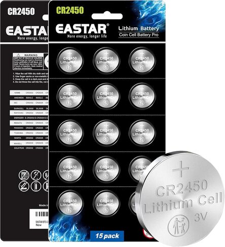 CR2032 Lithium Coin Batteries 20-Pack, Long-Lasting Power 3V CR2032 Batteries for Watches, Key Fobs, Calculators, 3 Volt Coin Battery & Button Cell Battery Compatible with Many Devices in Saudi Arabia