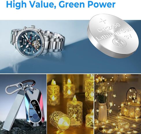 CR2032 Lithium Coin Batteries 20-Pack, Long-Lasting Power 3V CR2032 Batteries for Watches, Key Fobs, Calculators, 3 Volt Coin Battery & Button Cell Battery Compatible with Many Devices in Saudi Arabia
