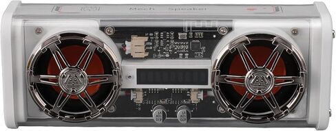 Transparent Speaker with Subwoofer, 5.3, Colorful Lights for Home, Party, Travel (Black), Generic7xdgiqac8h-12 in Kuwait