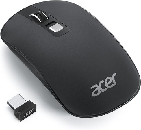 acer Ergonomic Mouse Wireless, 3 Adjustable DPI Vertical Mouse, 6 Buttons, Rechargeable Ergo Mouse, 2.4GHz Computer Mouse with USB Receiver for Laptop, PC, iMac and Desktop in Saudi Arabia