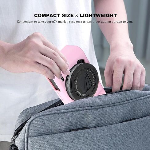 حالة كاميرا G7X Mark II ، غطاء واقي من السيليكون الناعم غطاء خفيف الوزن للغاية لكاميرا Canon PowerShot G7X Mark II (بدون غطاء للعدسة) (أبيض) in Kuwait