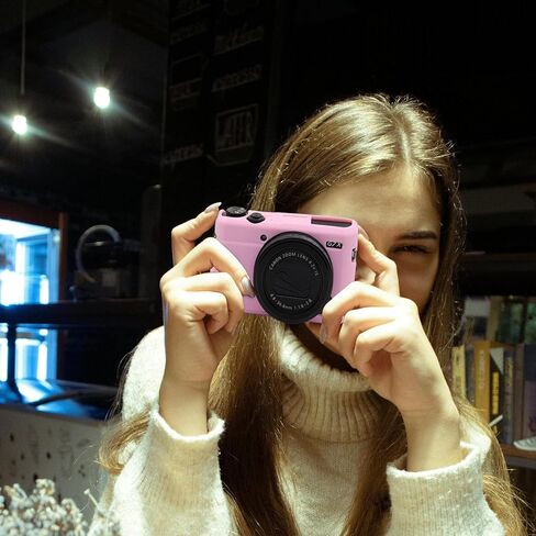 حالة كاميرا G7X Mark II ، غطاء واقي من السيليكون الناعم غطاء خفيف الوزن للغاية لكاميرا Canon PowerShot G7X Mark II (بدون غطاء للعدسة) (أبيض) in Kuwait