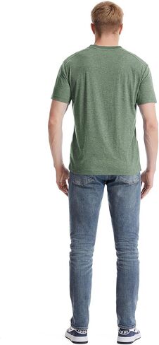 Little Beauty Men's Henley Shirts Waffle Knit Button Long Sleeve Shirts with Pocket in Kuwait