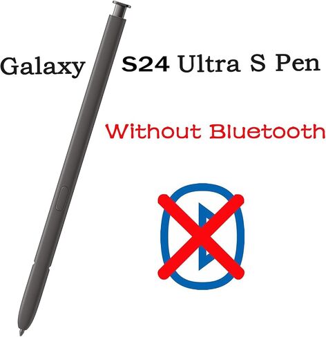 Galaxy S24 Ultra S Pen Replacement for Samsung Galaxy S24 Ultra S Pen WithoutBluetooth for Samsung Galaxy S24 Ultra 5G Stylus Pen with Eject Pin (Yellow Gold) in Saudi Arabia