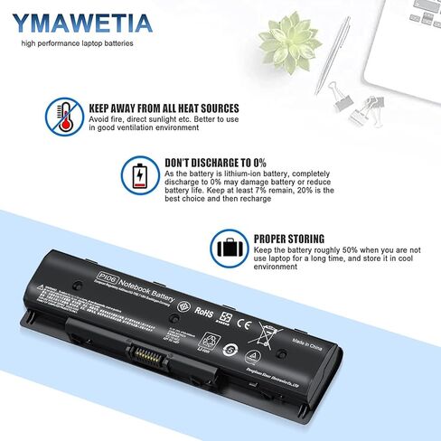 New VI04 V104 Battery Replacement for HP Envy 14 15 17 Series HP ProBook 440 G2 450 G2 TPN Q139 Q140 Q141 Q142 Q143 Spare 756743-001 756745-001 756479-421 HSTNN-DB6K HSTNN-LB6K in Saudi Arabia