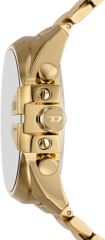 Diesel Men's Mega Chief Brown Leather Watch DZ4401 in Kuwait