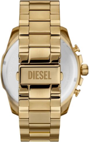 Diesel Men's Mega Chief Brown Leather Watch DZ4401 in Kuwait