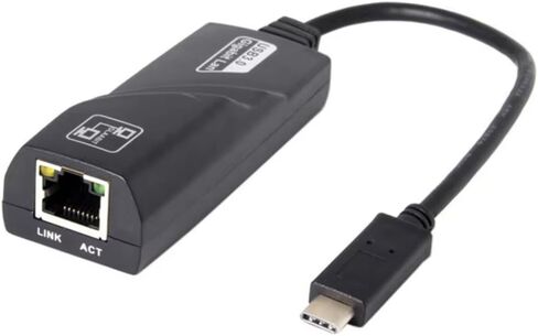 محول شبكة Ethernet ، USB إلى RJ45 LAN Wired Adapter لـ Ultrabook و Chromebook و Coortop و Desktop و SILP وتشغيل USB 3.0 1000 ميجابت في الثانية متوافق مع Macbook Steam Deck و Switch و Windows in Saudi Arabia