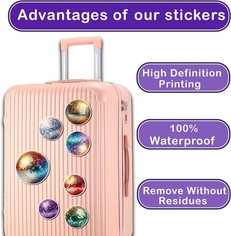 Pack 50 PCS Dolphin Stickers Sea Animal Waterproof Vinyl Decals Decor Water Bottle Latop Phone Case Suitcase Scrapbook Car Bike Skateboard Gifts for Boy Kid Teen Adult in Saudi Arabia