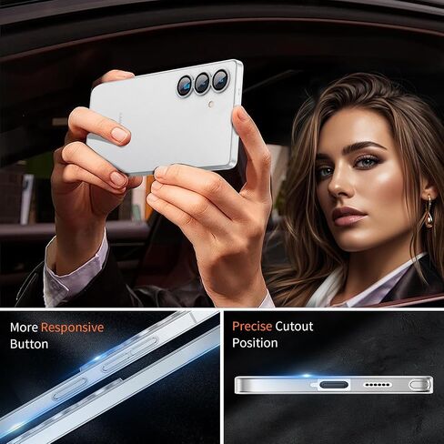 Dataroad for Samsung Galaxy S25 Ultra Slim Case ، 0.2 ملم مناسب [رفيع] الغطاء الخفيف للوزن الشفافة PP الخلفية [مضادات الأصفر والنصفر] مع Samsung S25 Ultra 6.9 بوصة واضحة. in Kuwait