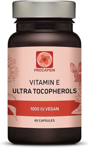 كالا هيلث فيتامين هـ 1000 وحدة دولية الترا توكوفيرول 450 ملجم فيتامين هـ نباتي - جميع التوكوفيرول الأربعة - ألفا توكوفيرول + بيتا توكوفيرول + جاما توكوفيرول + دلتا توكوفيرول - فريد من نوعه د ألفا توكوفيرول فيتامين هـ in Kuwait