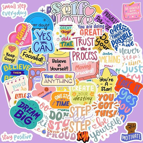Reading Book Stickers for Bookish Water Bottle Laptop Decal Gift Idea Reading Stickers Book Lover Accessories Library for Teen Adult Student Inspirational Motivational Qoute in Saudi Arabia