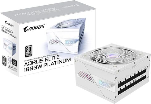 GIGABYTE GP-AE1000PM PG5 - PCIe5.1 Ready - ATX3.1-1000W 80 Plus Platinum Certified - Fully Modular Power Supply in Saudi Arabia