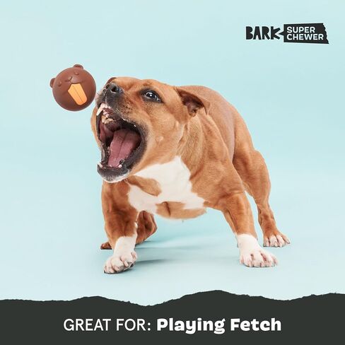 لعبة BARK Ruffberry Blast للكلاب الصغيرة - لعبة توزيع المكافآت مع ارتداد غريب، مثالية للطعام أو الحلوى المفضلة in Saudi Arabia
