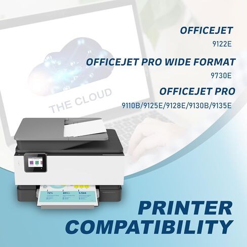 962XL Ink Cartridges Combo Pack 9015e Compatible for hp Printers 962 XL Ink Cartridges Replacement for HP Officejet Pro 9010e 9020e 9010 9020 9015 9016 9018 9020 9025 in Saudi Arabia