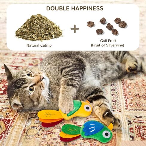 Retro Shaw Cat Toys Cat Pillows Refillable Catnip Toys 3 Pack,Fuzzy Toys Crinkle Sound Kitten Toy,Interactive Cat Kicker Toy for Indoor Cats,Promotes Kitten Kitty Exercise in Kuwait